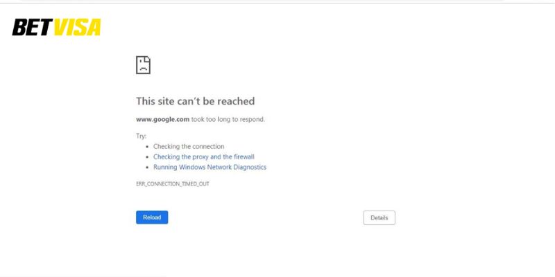 Đây là lý do phổ biến khiến Betvisa bị chặn